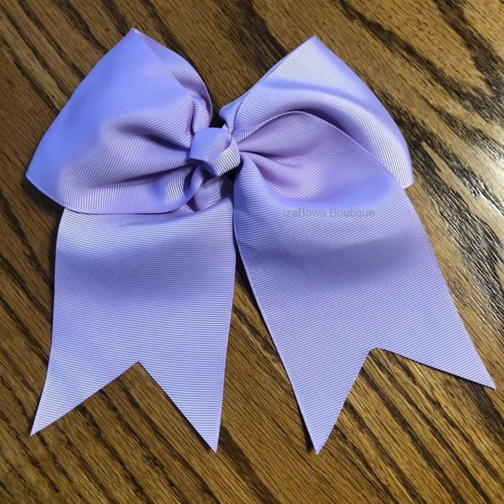Orchid Solid Cheer Bow  5B2222  Handmade  Boutique